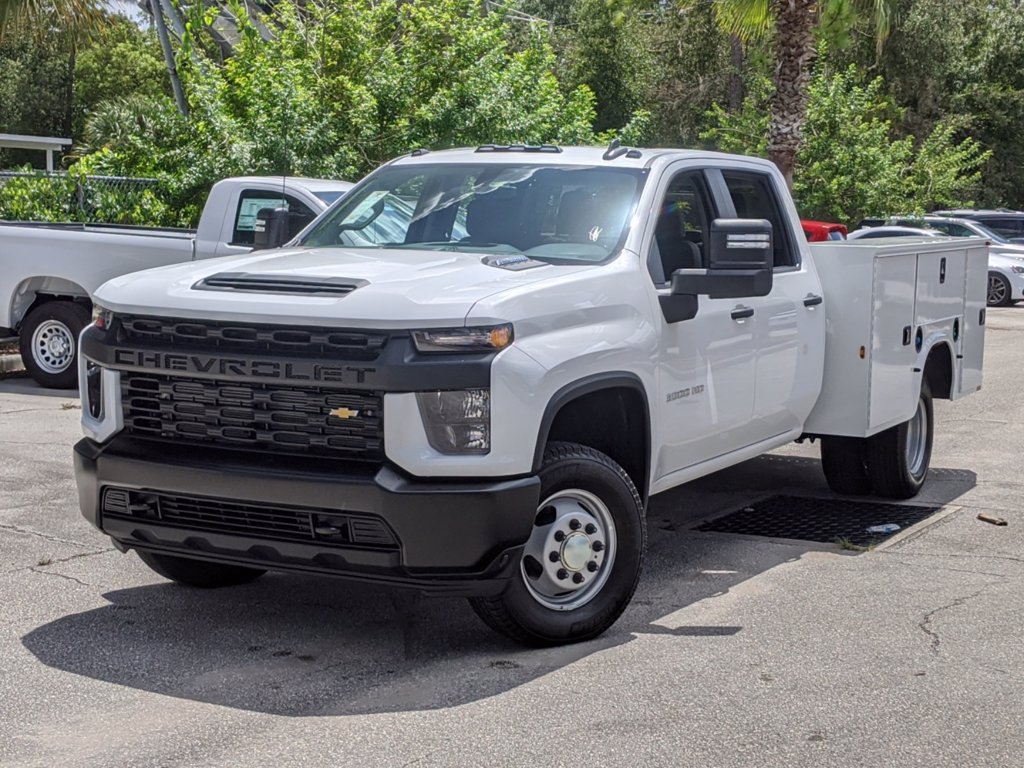 New 2020 Chevrolet Silverado 3500HD CC Work Truck 4WD Crew Cab ChassisCab